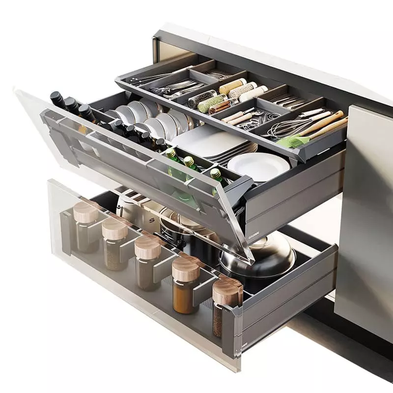 pull out drawer basket